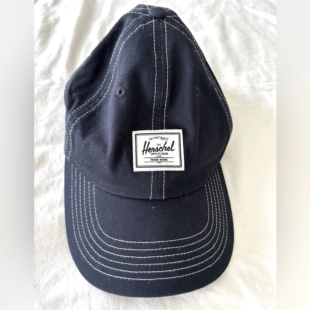 Herschel Navy Blue Baseball Cap (unisex)